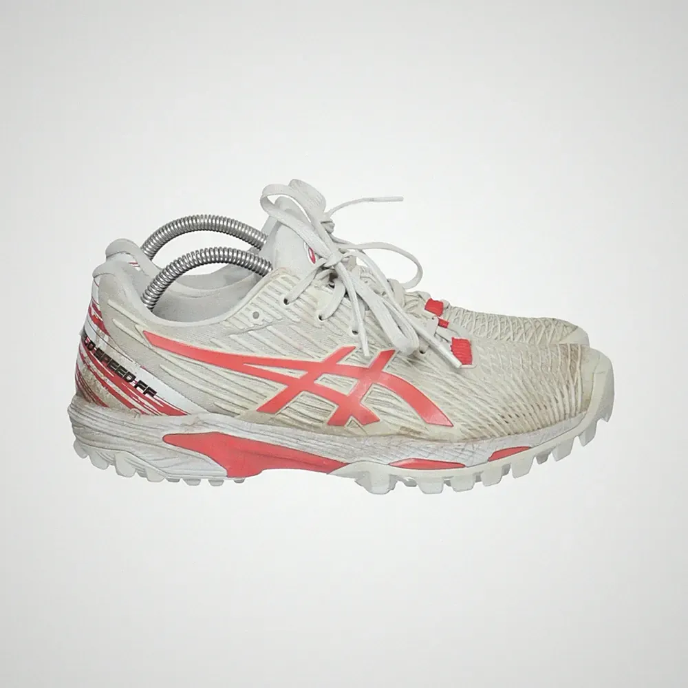 Asics, Laufschuhe, Größe: 41, Grau/Rot, Damen #ID5