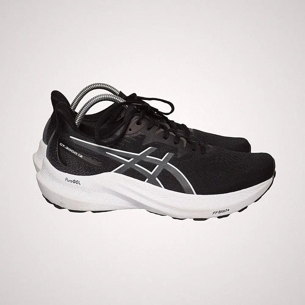 Asics, Laufschuhe, Größe: 42 1/2, Schwarz/Weiß, Unisex (Erwachsene) #xbD