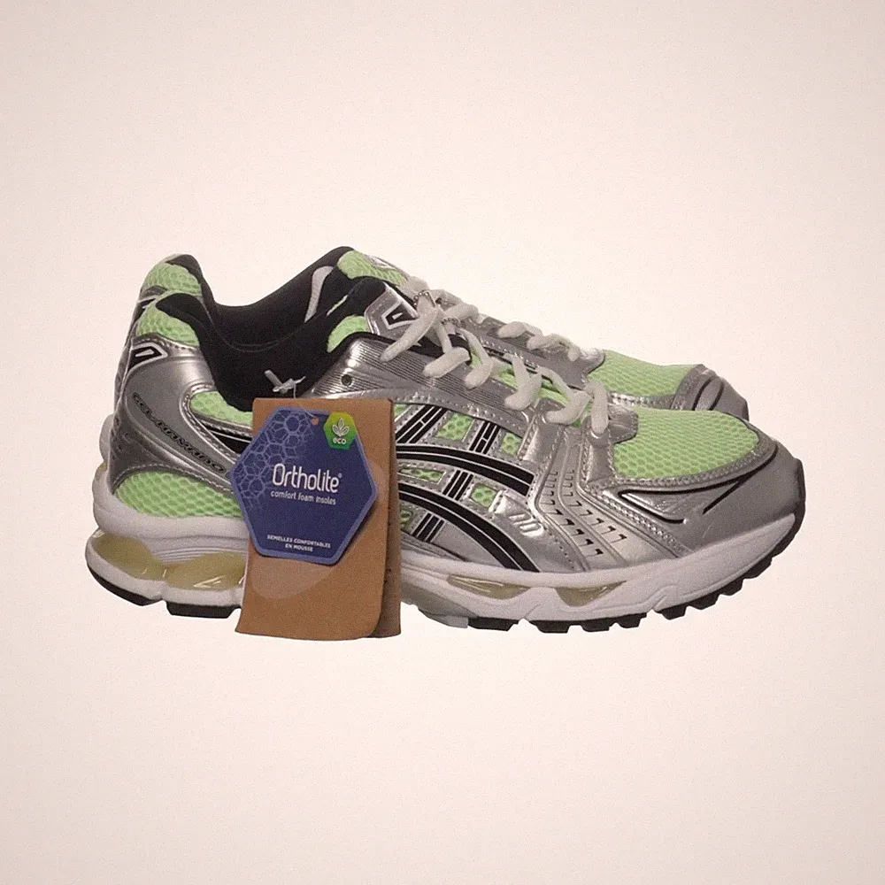 Asics, Laufschuhe, Größe: 42, Grün/Silber/Weiß, Damen #YZJ
