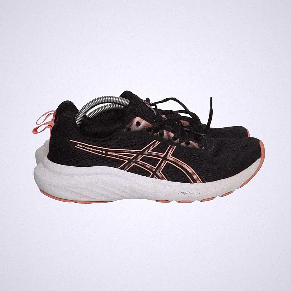 Asics, Laufschuhe, Größe: 42, model: gel-windhawk, Schwarz/Pink/Weiß, Damen #CAU