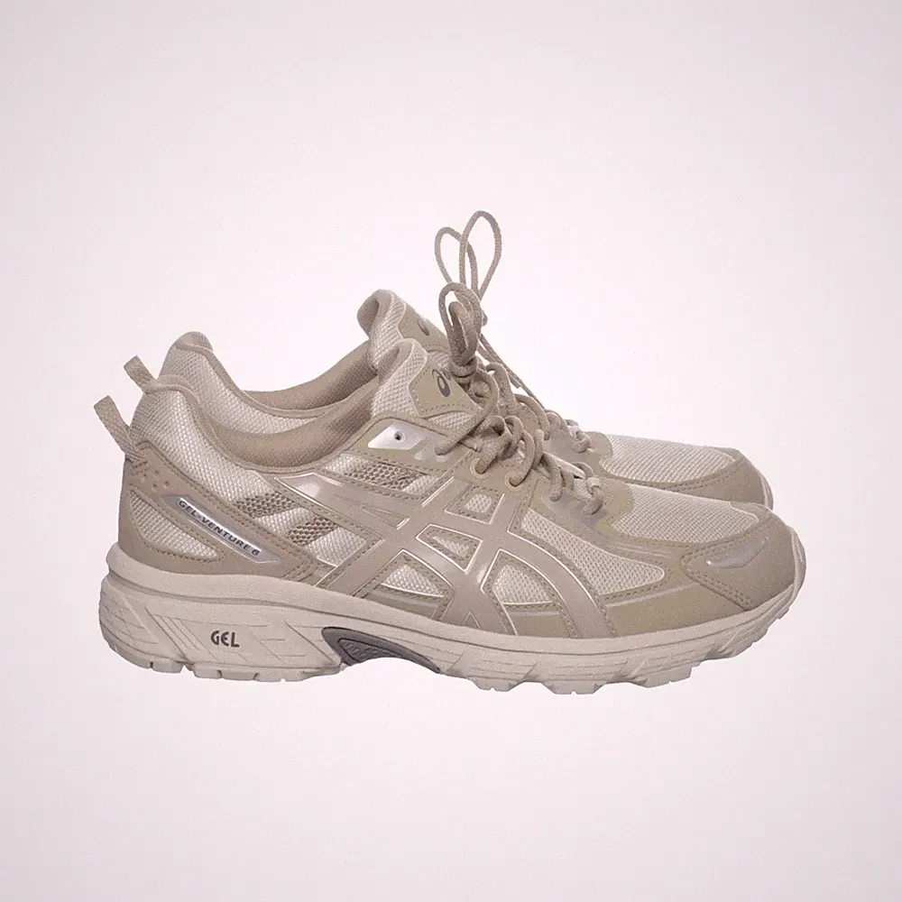 Asics, Laufschuhe, Größe: 43 1/2, Beige, Damen #Qc4