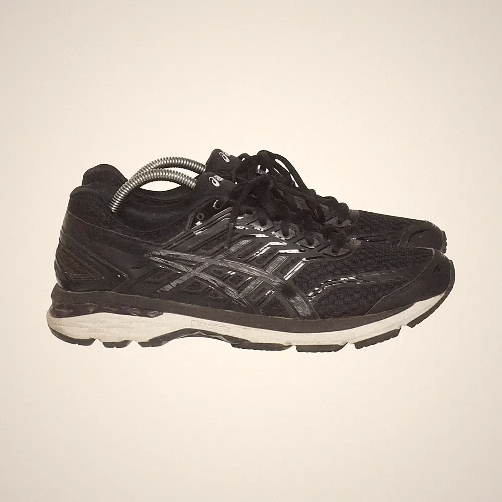 Asics, Laufschuhe, Größe: 43 1/2, Schwarz, Damen #Vlh