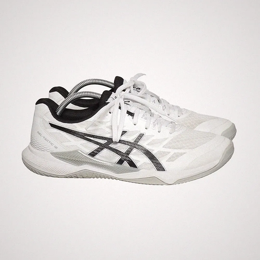 Asics, Laufschuhe, Größe: 43 1/2, Weiß/Schwarz, Unisex (Erwachsene) #sHV