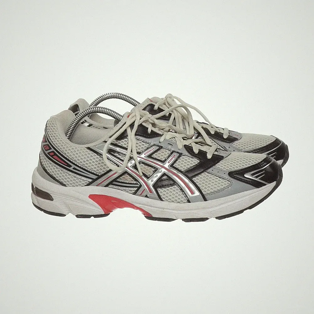 Asics, Laufschuhe, Größe: 44 1/2, model: gel-1130, Grau/Schwarz/Weiß, Damen #P8y