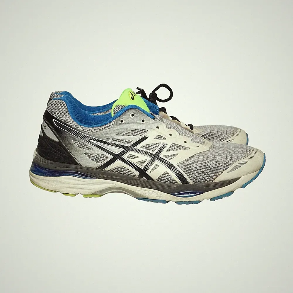 Asics, Laufschuhe, Größe: 44, model: gel-cumulus 18, Lederimitat #33d