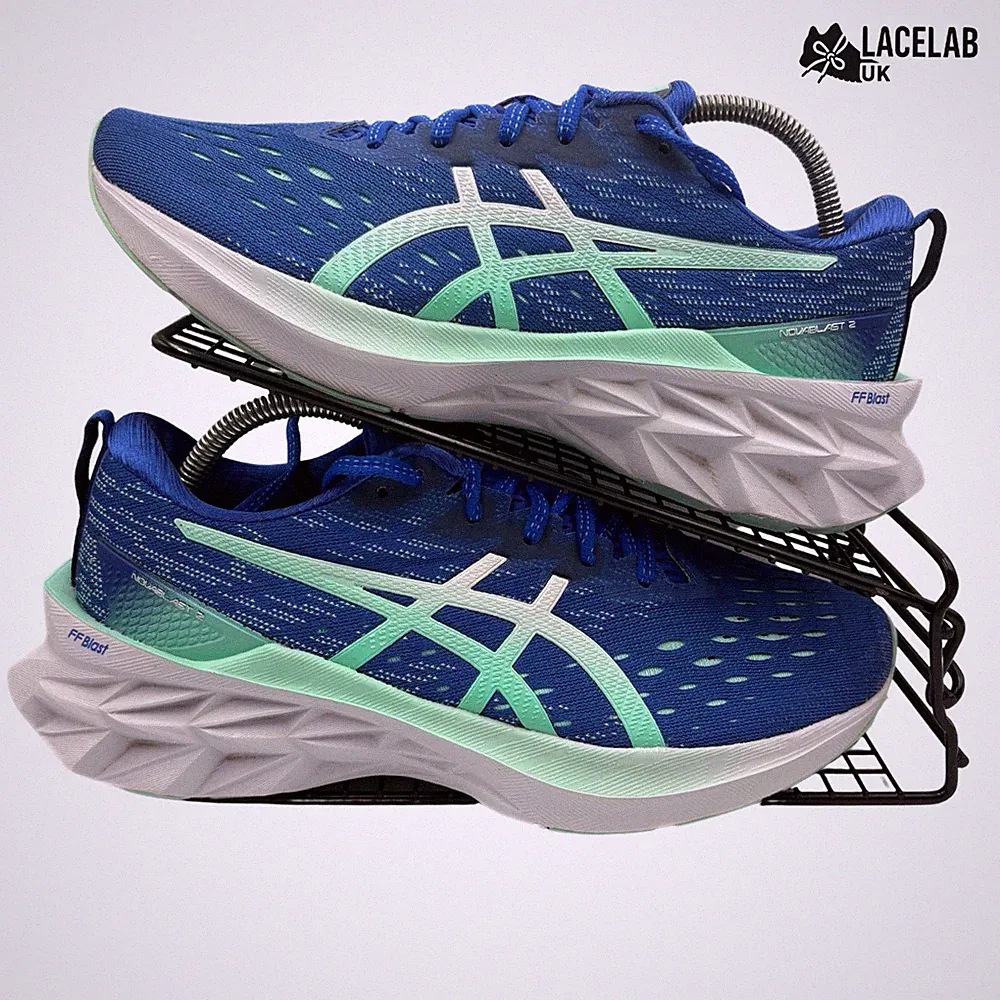 asics novablast 2 Gr. 7,5 Damen Straßenlaufschuhe Blau