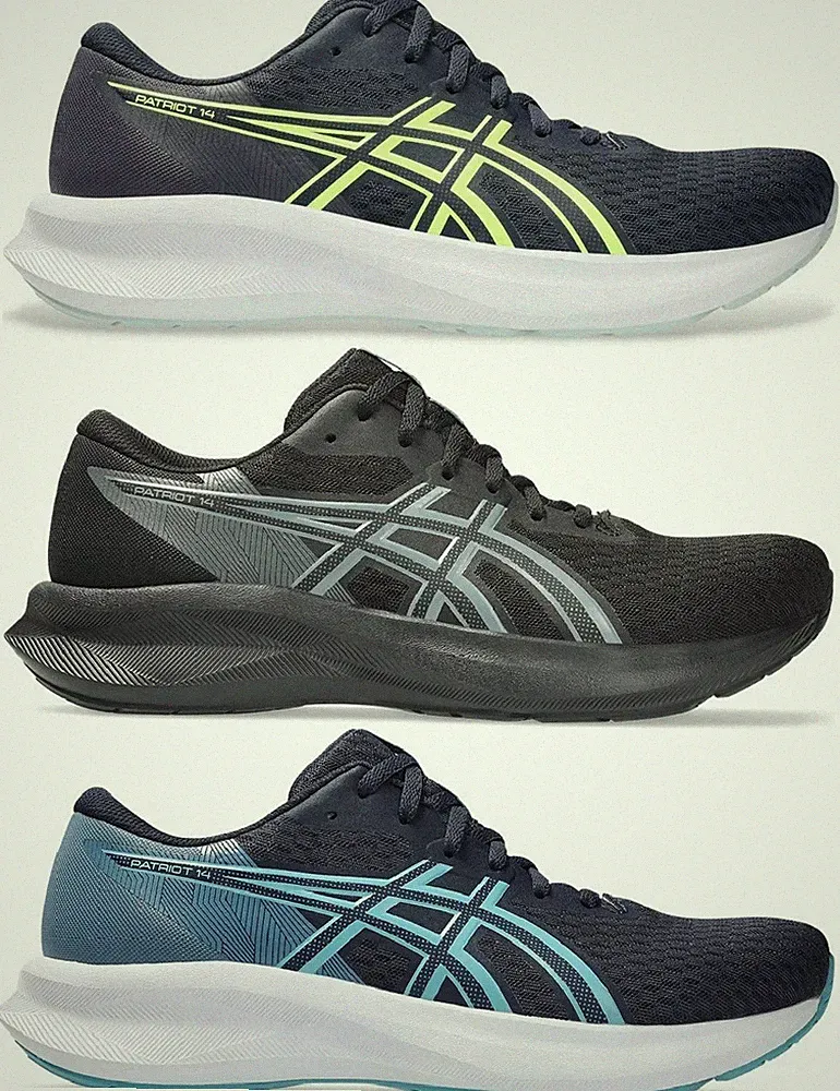 ASICS PATRIOT 14 SCHUHE SHOES SCHUHE HERREN DAMEN TRAIL GEL RUNNING PULSE KAYANO
