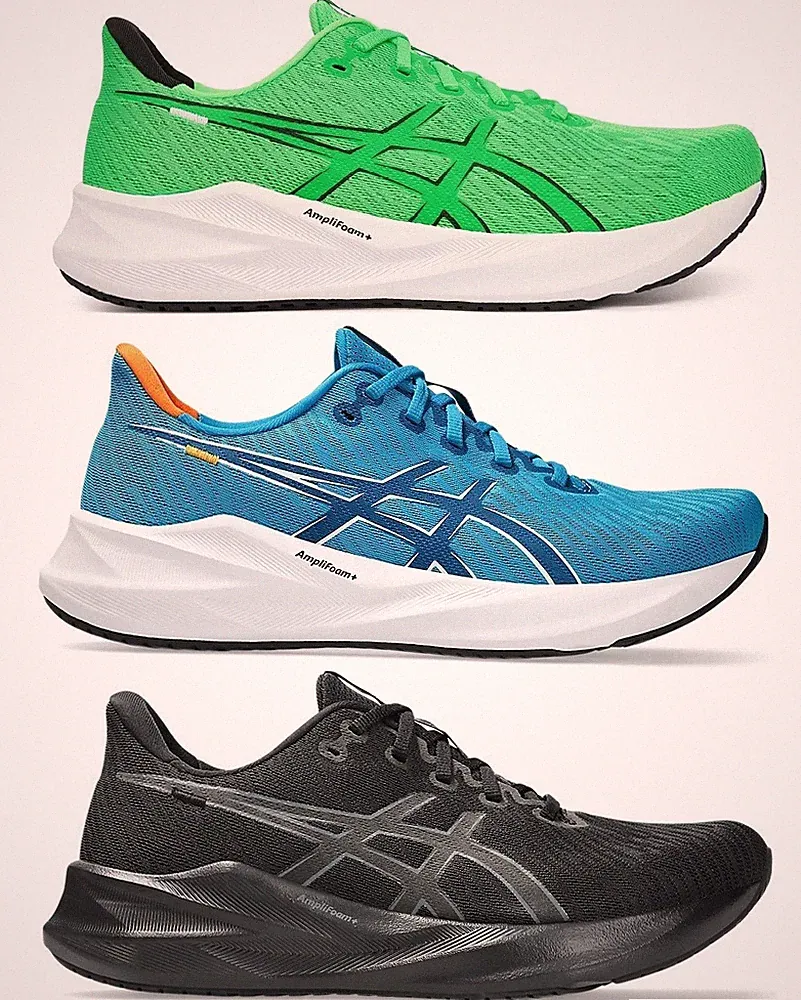 ASICS SCHUHE VERSABLAST 4 SHOES RUNNING RUNNING HERREN DAMEN GRÜN BLAU KAYANO