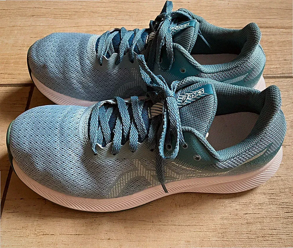 ASICS Sportschuhe Damen Patriot 13 Sneaker türkis Mesh EU 41,5 Laufschuhe