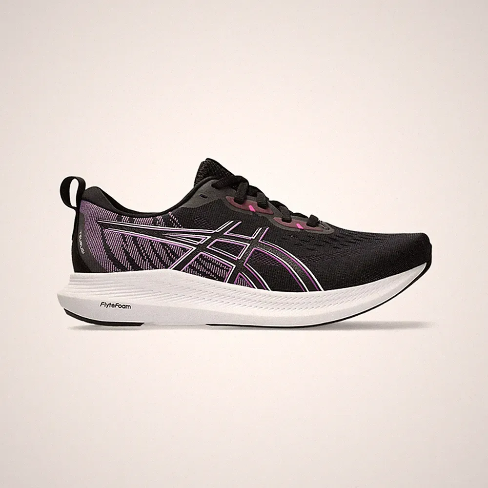 Asics TSURUGI BLACK/WHITE Schwarz Laufschuhe Damen Running Outdoor Laufe Draußen