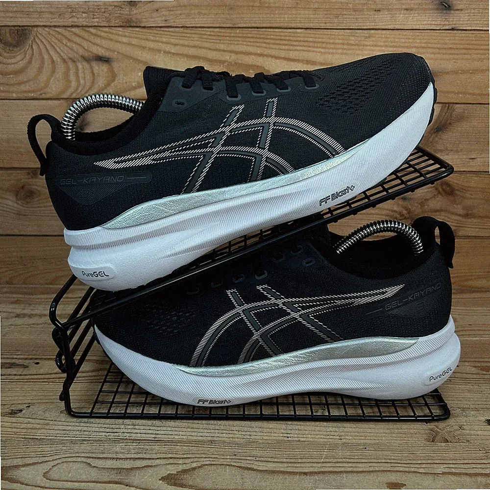 Asics Turnschuhe Damen Gr. UK 6 Gel Kayano 31 schwarz Laufpolster FFBlast Schuhe