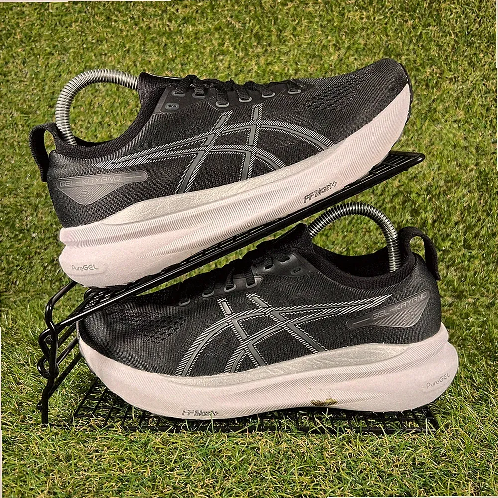 Asics Turnschuhe Damen Größe UK 6 Gel Kayano 31 schwarz Laufschuhe gepolstert