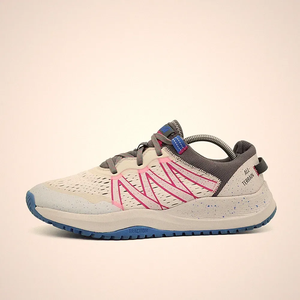 Avia Damen WMAV41E Schuhe Grau Pink Textil Terrain Trailrunningschuhe EU 40.5