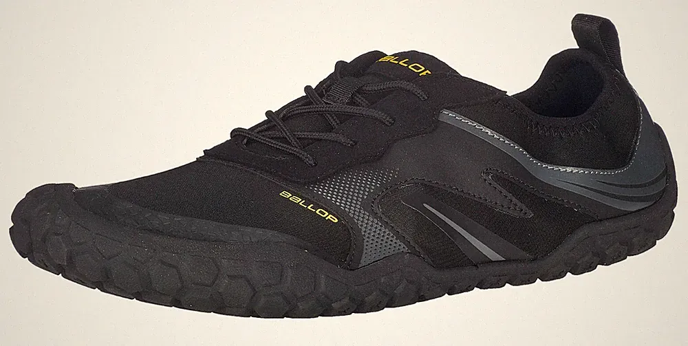 BALLOP Barfußschuhe Serengeti Black Unisex Erwachsene Laufschuhe