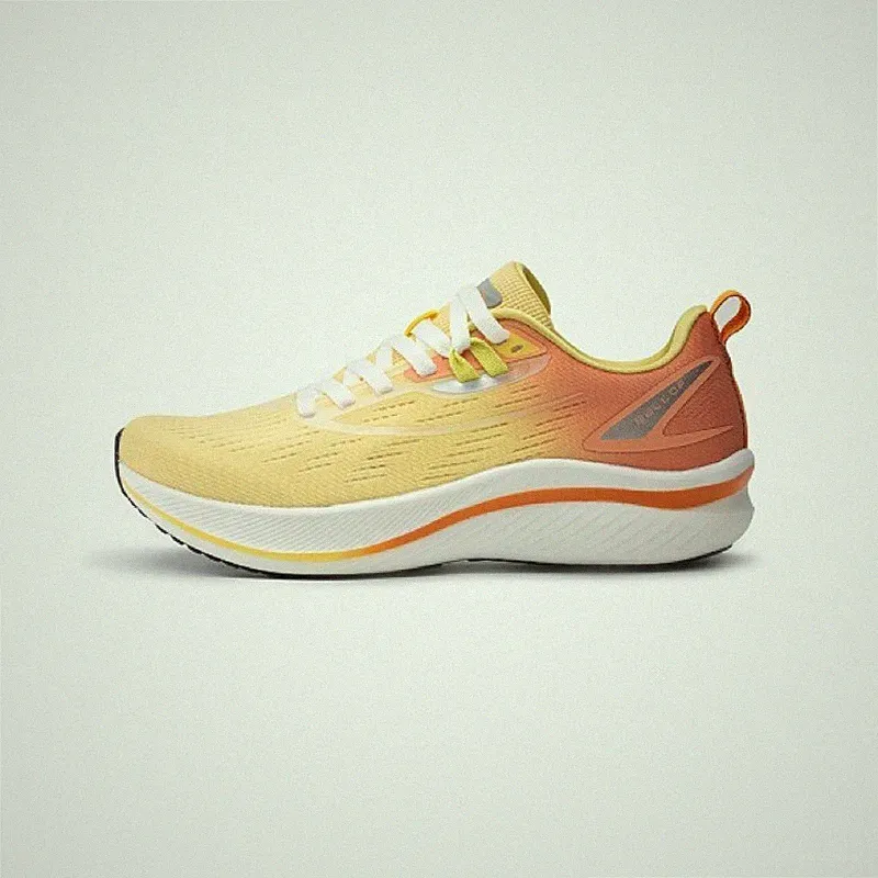 BALLOP Carbon Bolt Laufschuhe gelb Mesh Material leichte Dämpfung