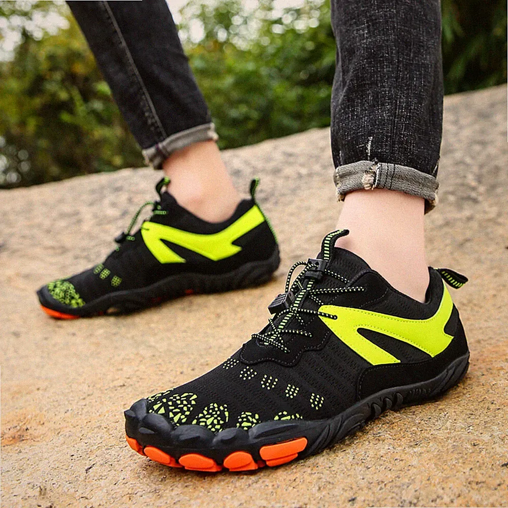 Barfußschuhe Damen Atmungsaktiv Turnschuhe Schuhe Wanderschuhe Laufschuhe Herren
