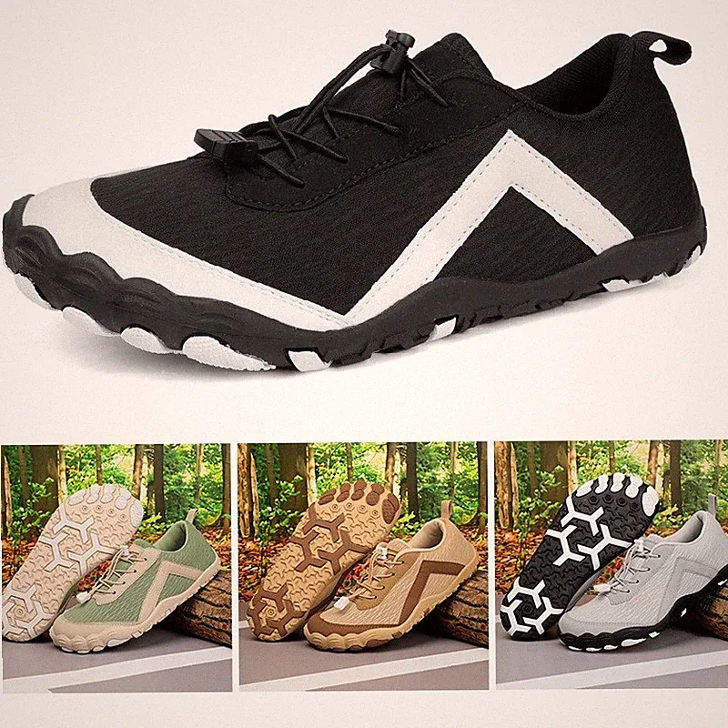 Barfußschuhe Damen Herren Breite Traillaufschuhe Zehenschuhe Strand Schwimmschuh