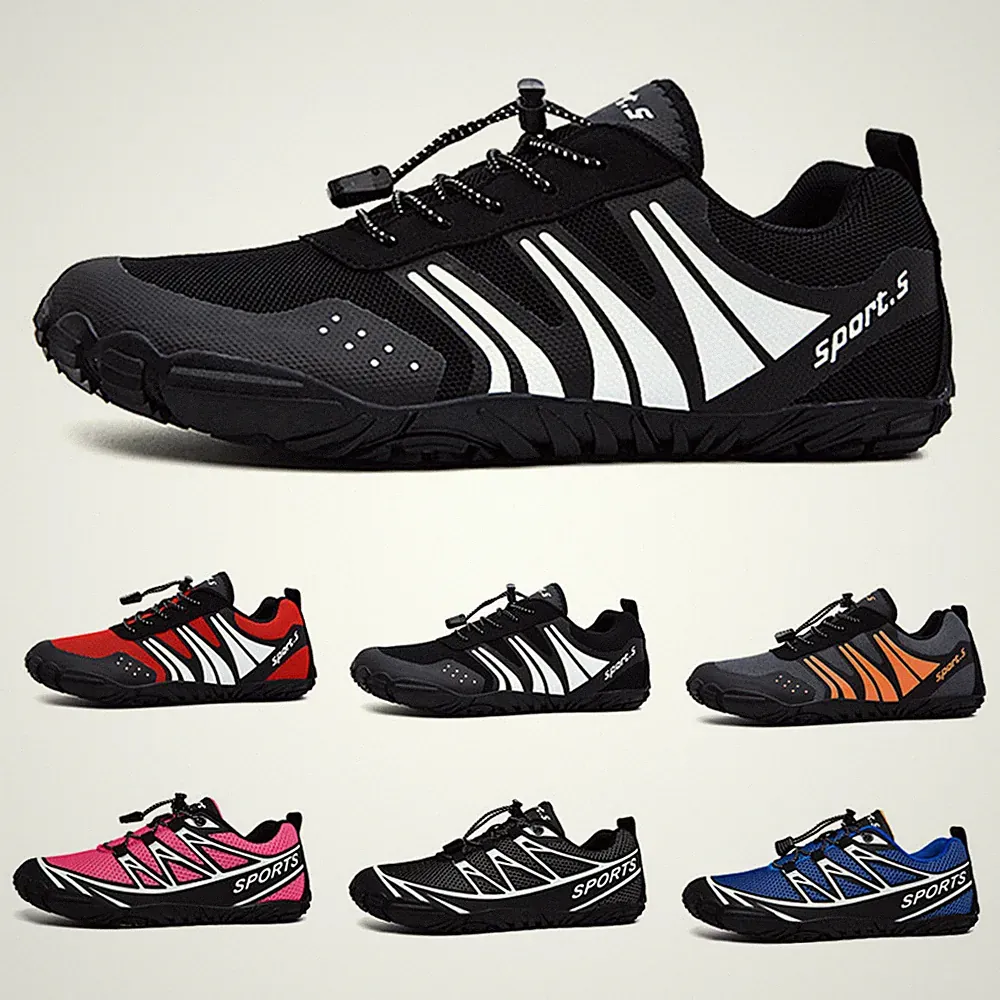 Barfußschuhe Damen Wanderschuhe Atmungsaktiv Laufschuhe Turnschuhe Herren Schuhe