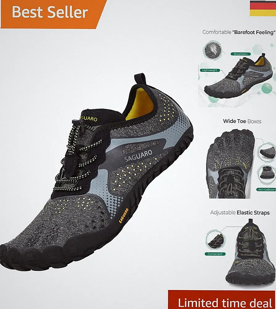 Barfußschuhe Herren Damen Outdoor Sportschuhe Traillaufschuhe Gr.35-48