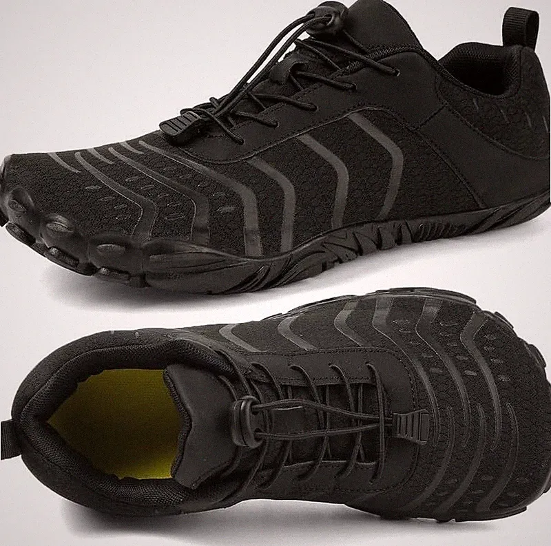 Barfußschuhe Herren Damen Weit Zehen Traillaufschuhe Zero-Drop Sohlen 36-46EU