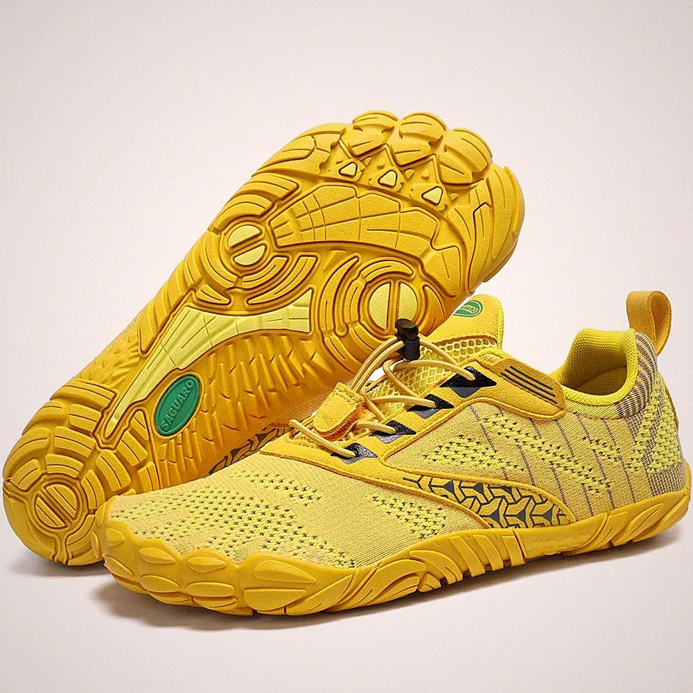 Barfußschuhe Herren Traillaufschuhe Damen Atmungsaktiv Fitnessschuhe Männer O...