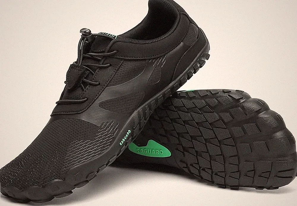 Barfußschuhe Outdoor Traillaufschuhe Zehenschuhe Zero-Drop Sohle Gr.36-48