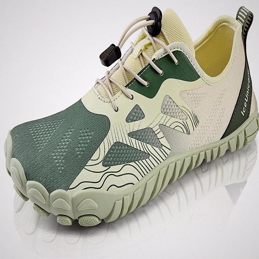 Barfußschuhe Traillaufschuhe Fitnessschuhe Knit Minimalistische Breiter Zehenbox