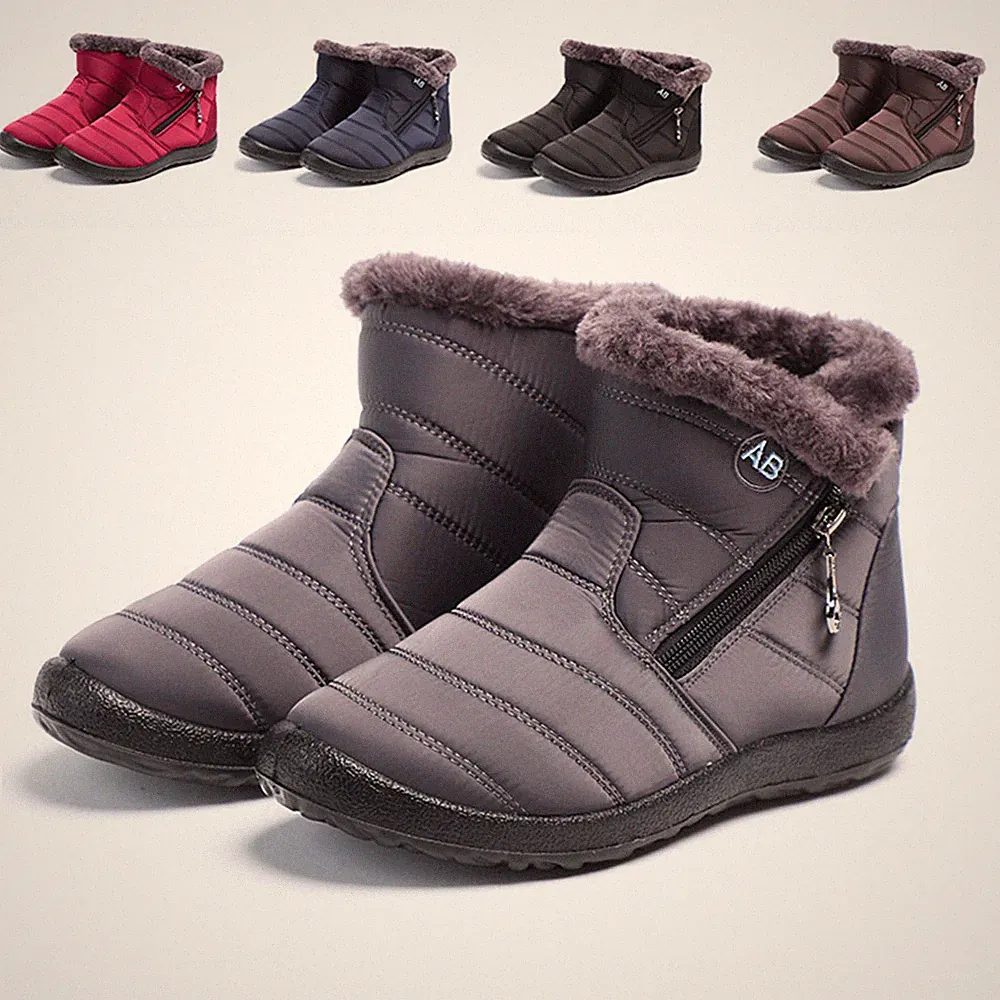 Barfußschuhe Winter Herren Damen Traillaufschuhe Winterschuhe Sneaker Stiefel