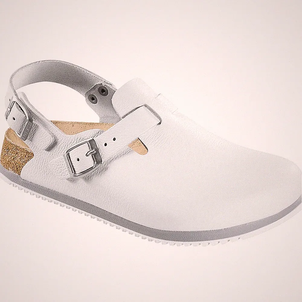 Birkenstock Tokio SL, Arztschuhe, Pflegerschuh, Sandalen, Beruf, weiß, Gr. 35-48