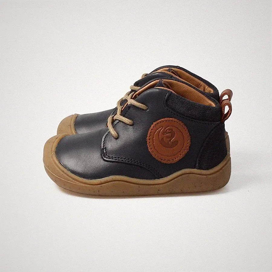 bLIFESTYLE Barfußschuh Lauflerner pangolinSTYLE marine
