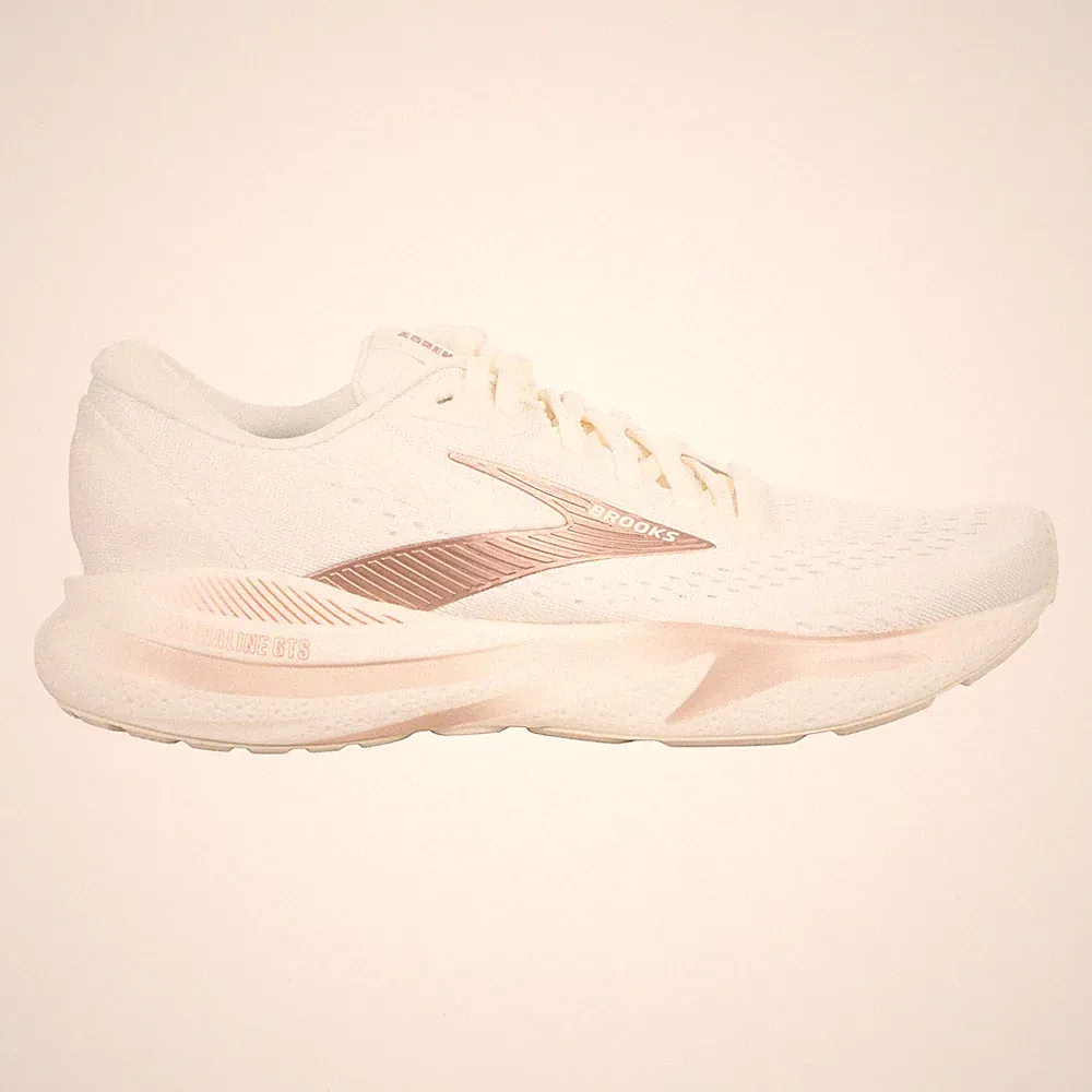 Brooks Adrenaline Gts 24 Damen Laufschuhe Creme 36,5 NEU