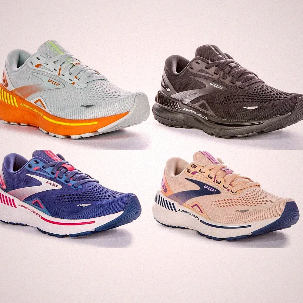 Brooks Adrenaline GTS Leichter Dämpfung Laufschuhe Damen Hellblau EU 36-42