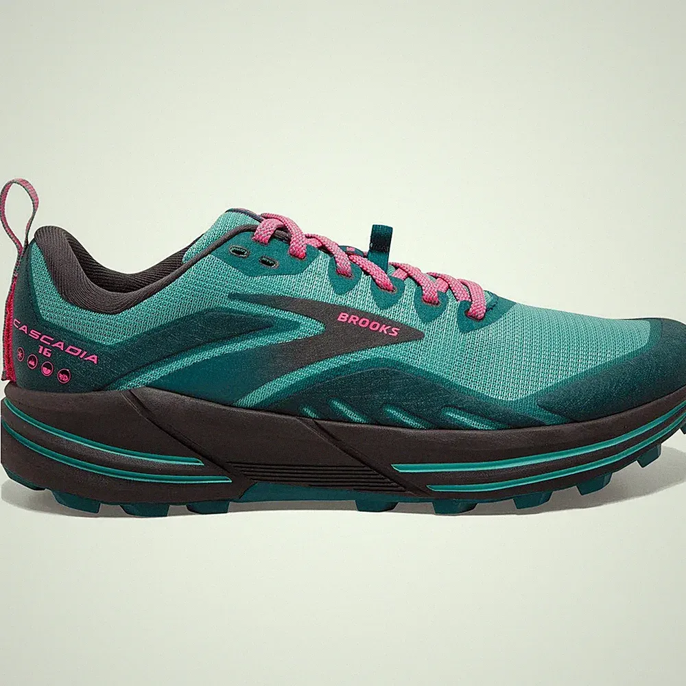 BROOKS Cascadia 16 Traillaufschuhe Damen grün