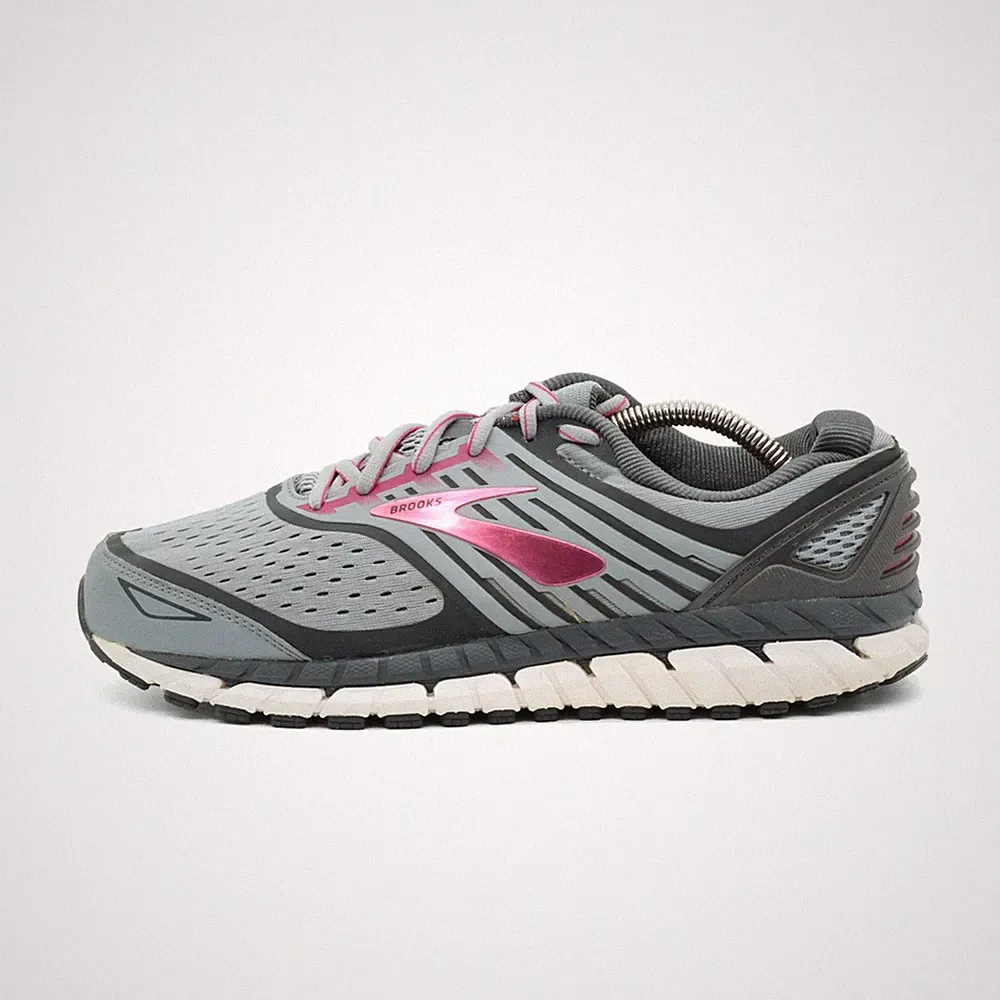 Brooks Damen 1202712E091 Sportschuhe Grau/Pink Mesh DNA Laufschuhe EU 40.5