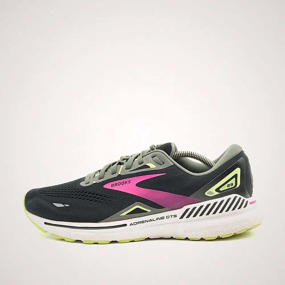 Brooks Damen Adrenaline GTS 23 Sneaker Schwarz Pink Stabil Laufschuhe EU 43