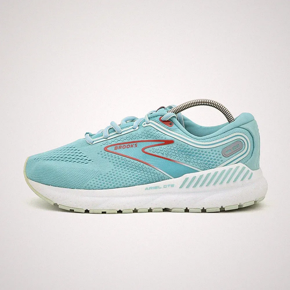 Brooks Damen Ariel GTS Schuh türkis Mesh Low-Top Technologie Laufschuh EU 38