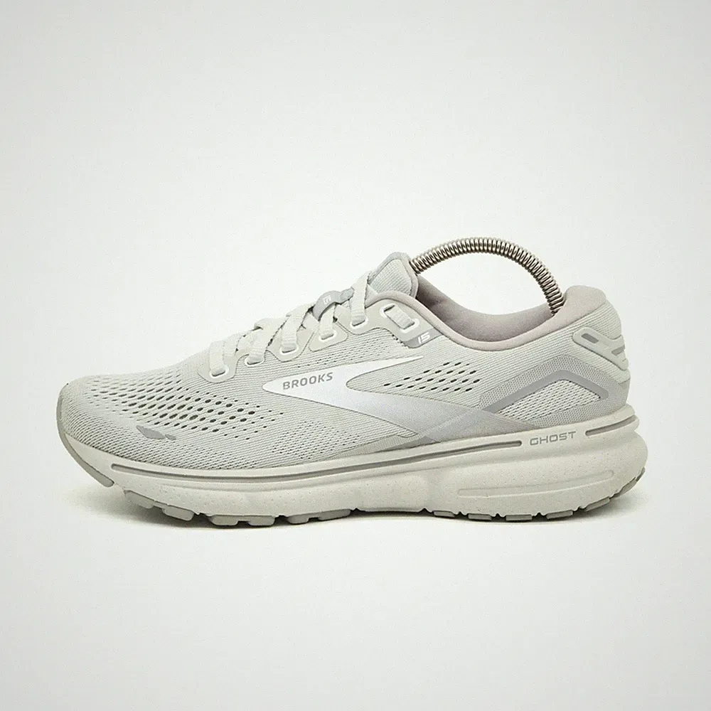 Brooks Damen Ghost 15 Laufschuh EU 37.5 Weiß 1203801B112 Mesh