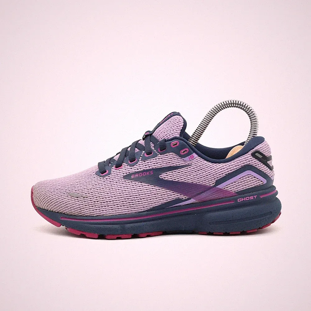 Brooks Damen Ghost 15 Laufschuhe EU 36.5 Lila/Blau 1203801B592 Mesh