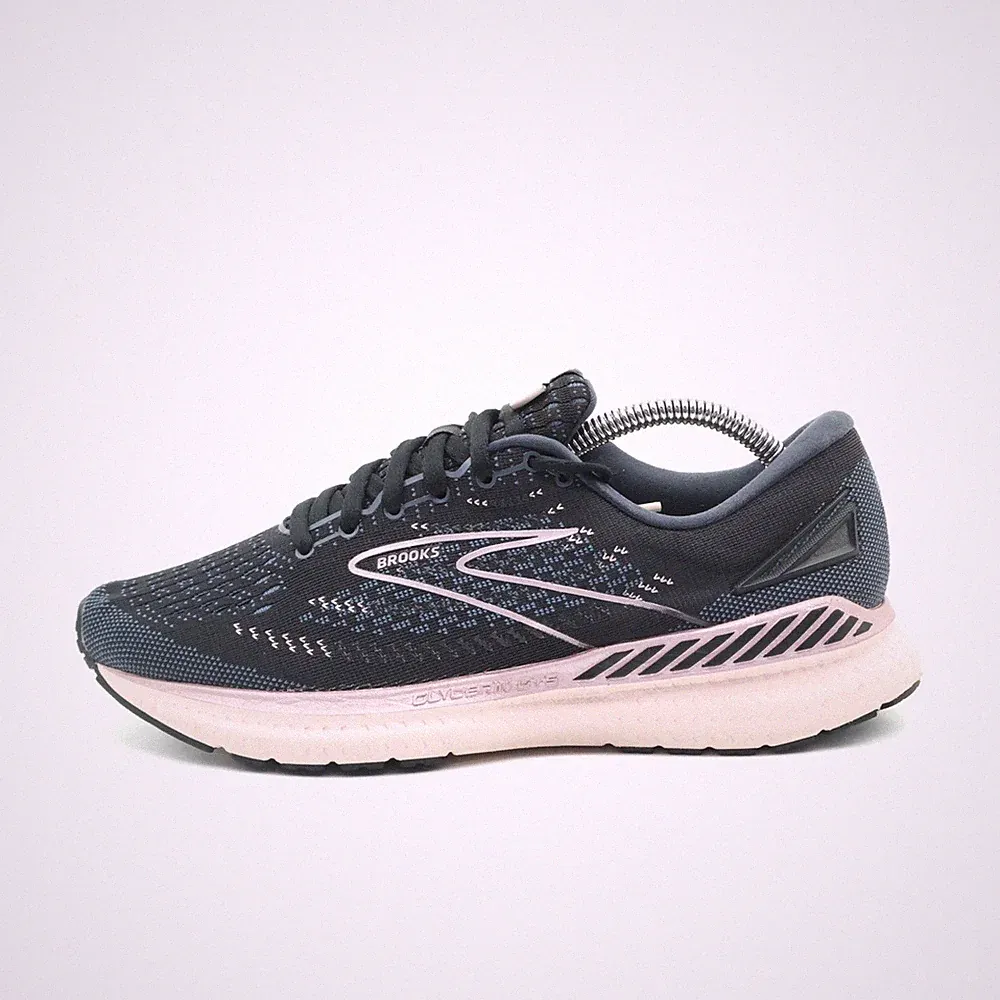Brooks Damen Glycerin 19 Sneaker Blau/Rosa Mesh Low-Top GTS Laufschuh EU 37.5
