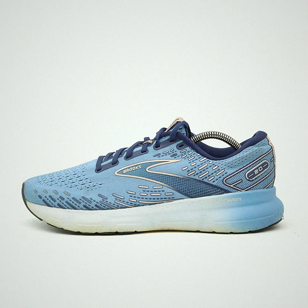 Brooks Damen Glycerin 20 Sportschuhe Himmelblau Low-Top Laufschuhe EU 43
