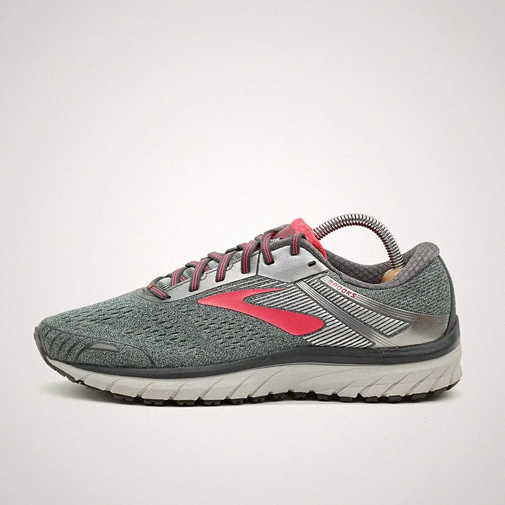 Brooks Damen GTS 18 Laufschuhe EU 43 Grau/Pink 1202681D079 Mesh Adrenaline