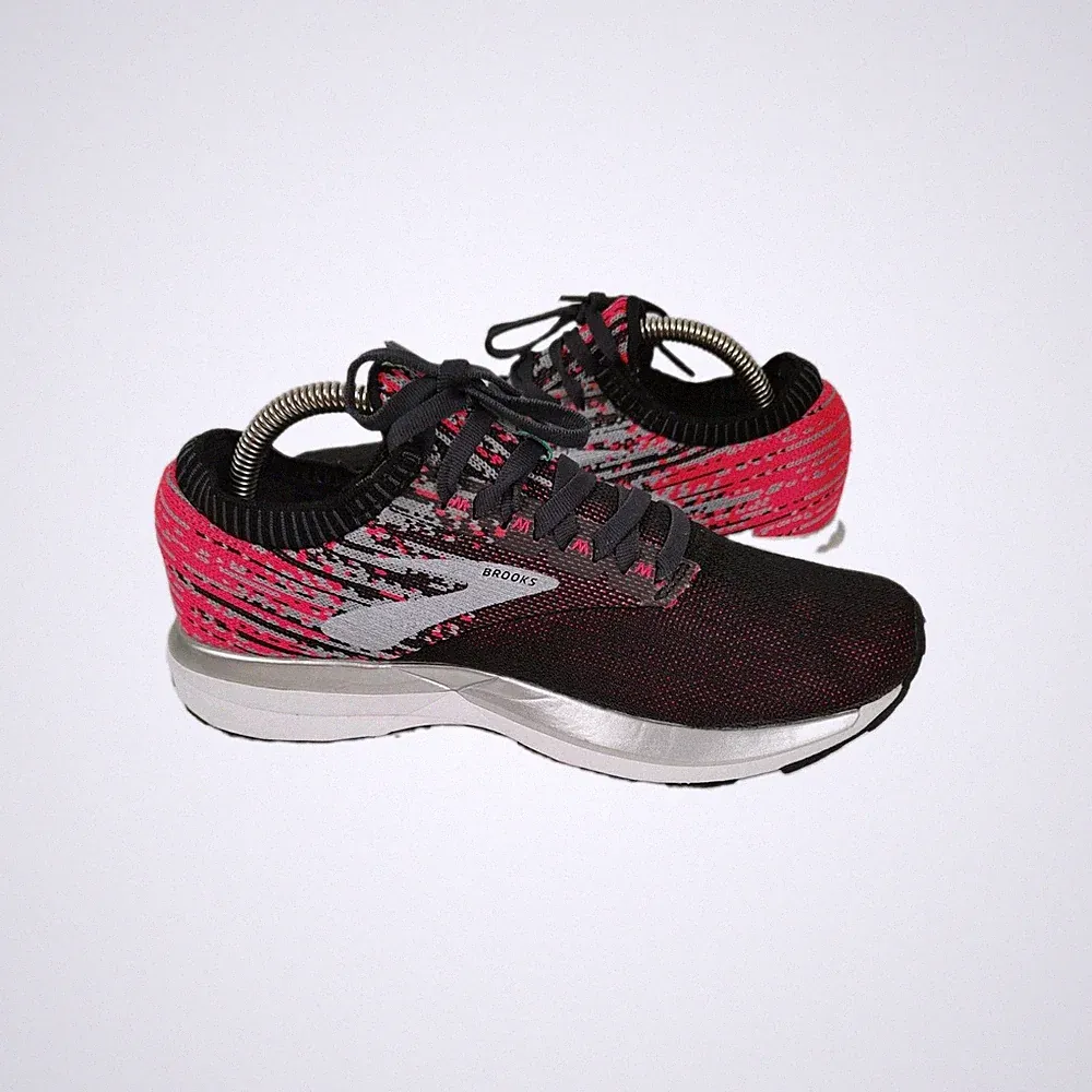 Brooks Damen Laufschuhe Gr. 38 Mehrfarbig Leichtgewicht Logo Schnürung