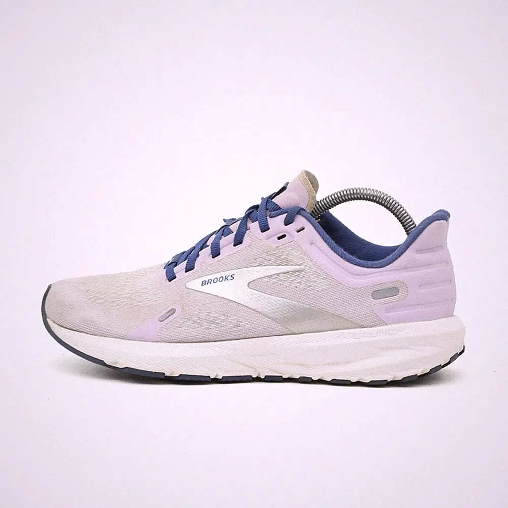 Brooks Damen Launch 8 Sneaker Lila Mesh Niedrig Atmungsaktiv Laufschuhe EU 38