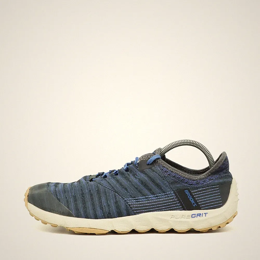 Brooks Damen PureGrit Sportschuh Blau Synthetik Atmungsaktiv Laufschuh EU 40.5