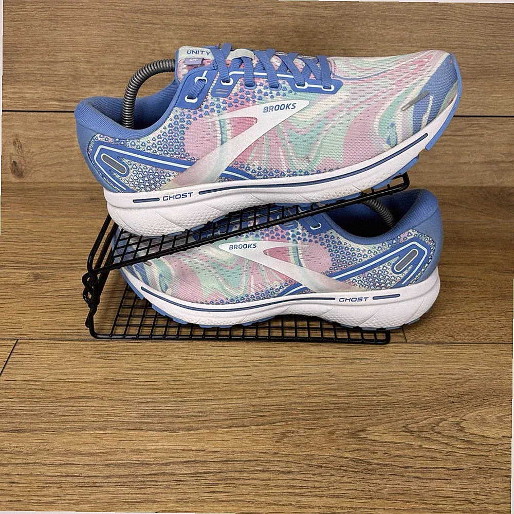 Brooks Damenschuhe Größe UK 9 Ghost 14 Batik Unity Laufschuhe