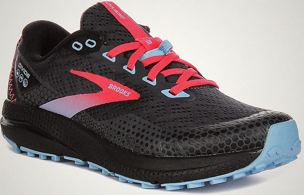 Brooks Divide 3 Dna Loft Trail Laufschuhe Damen Trainer Schwarz Pink EU 36-42