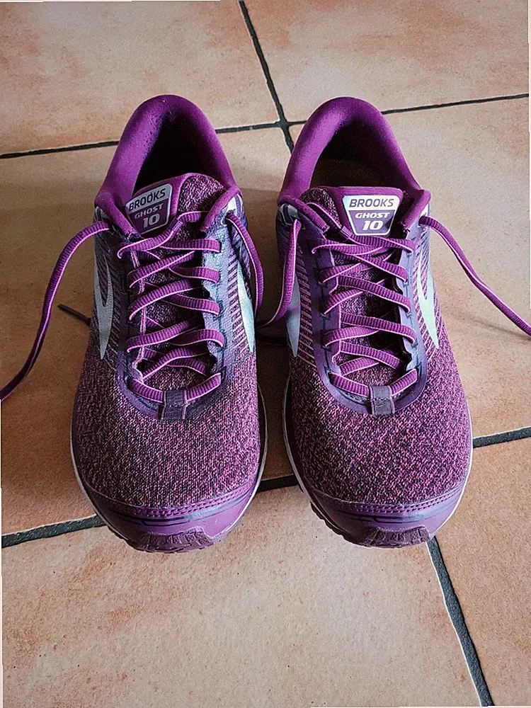 Brooks Ghost 10 Größe 41 Damen Lila Purple Laufschuhe Sportschuhe