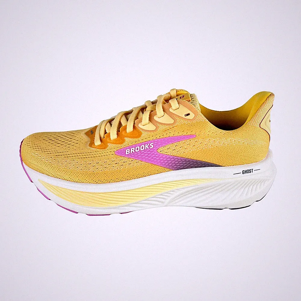 Brooks Ghost 17 Damen Neutral Laufschuhe Apricot/Grey/Pink 1204311B810