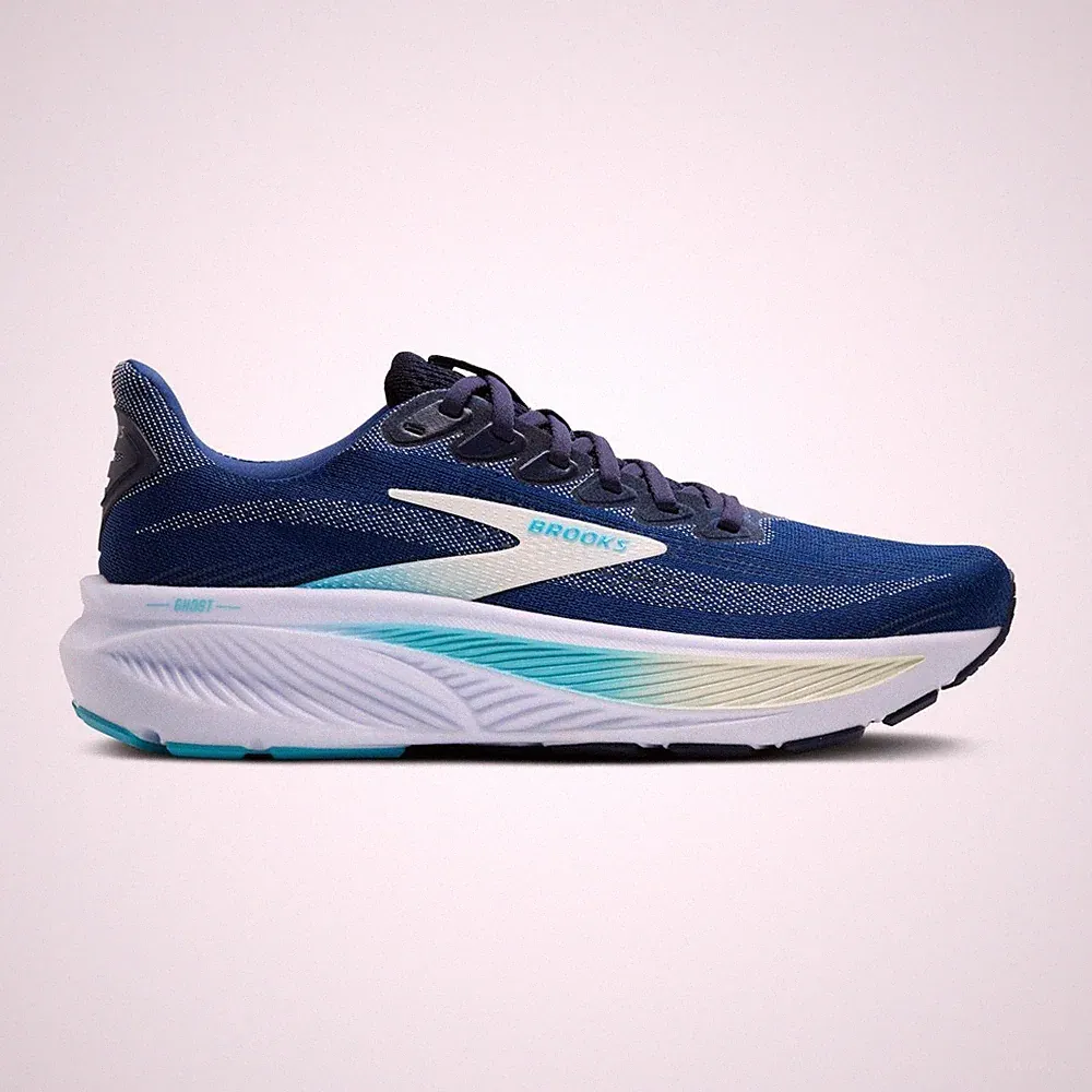 Brooks Ghost 17 Damen Sportschuhe Straßenlaufschuhe marineblau (Größen 3 – 11UK)