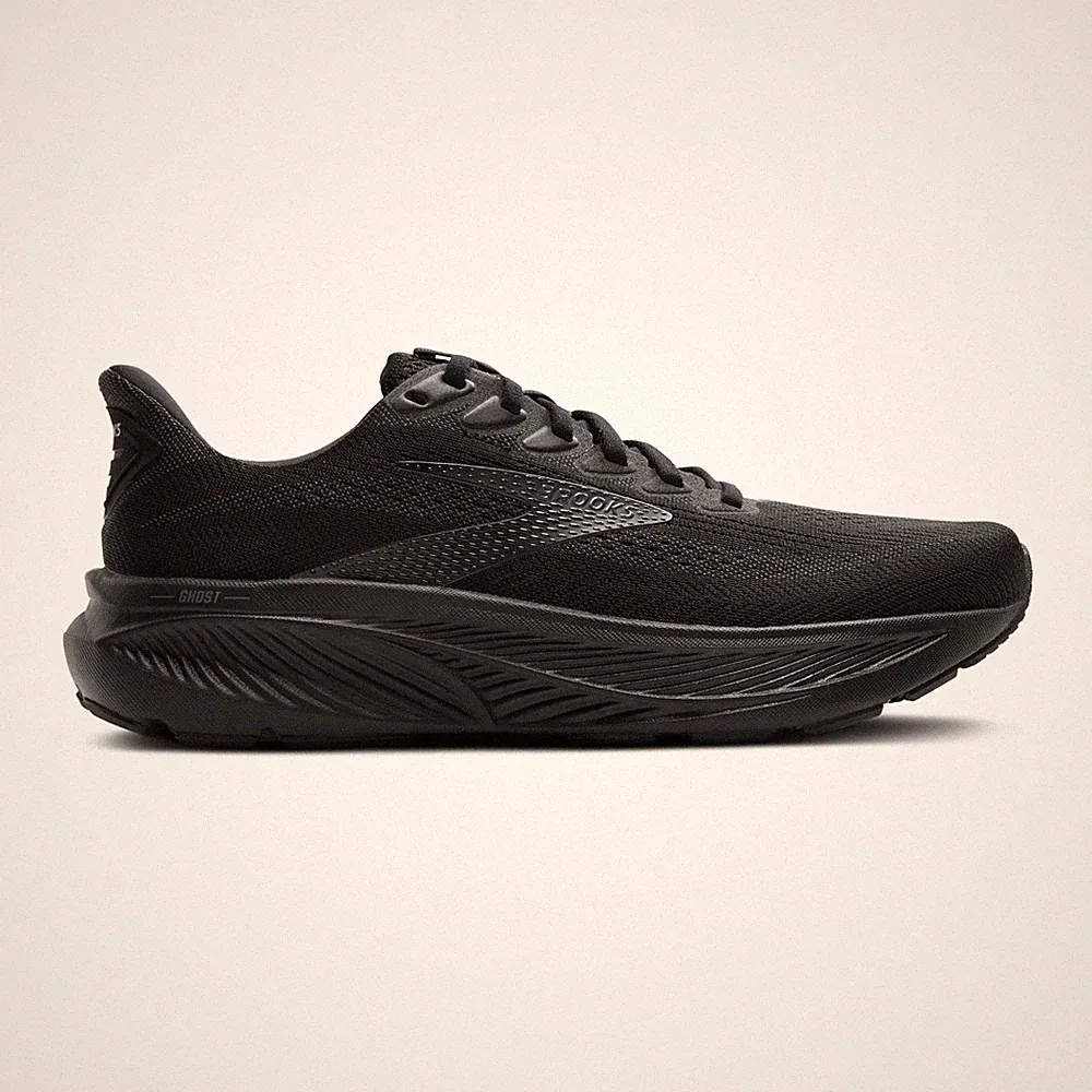 Brooks Ghost 17 Damen Sportschuhe Straßenlaufschuhe schwarz (Größen 3 – 11UK)